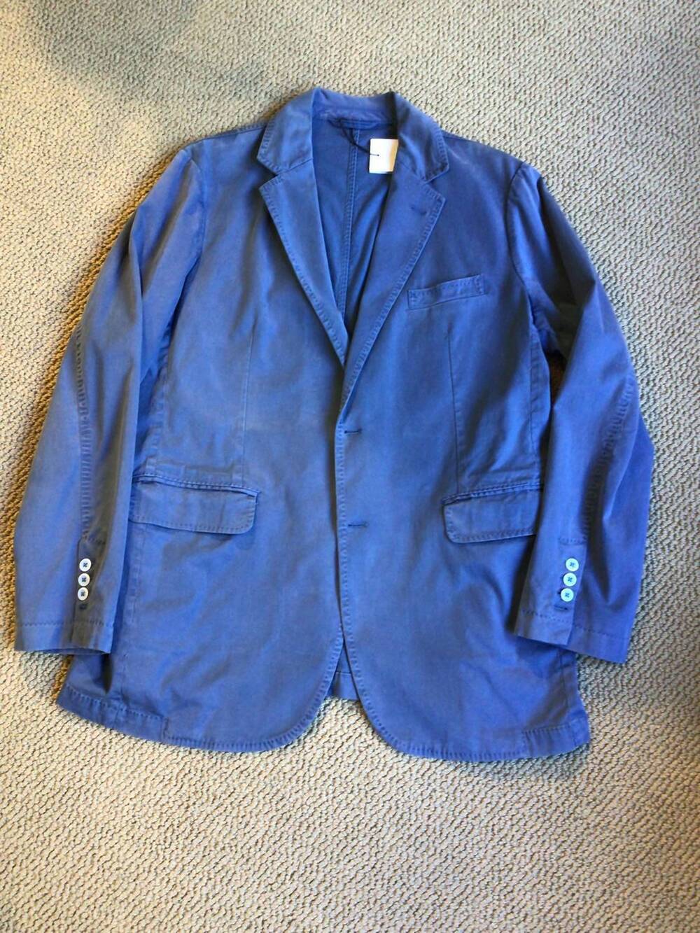 NEW BORELIO men's vector slack jacket in blue